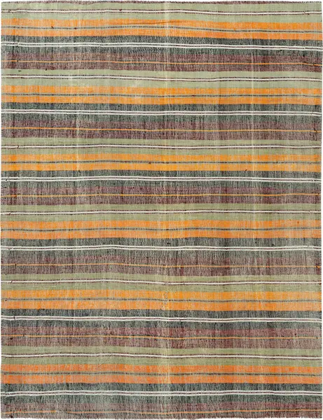 Vintage Modern Kilim / 20762 | WOVEN