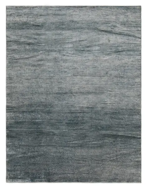 DISTRESSED BANANA SILK (TURKISH KNOT) - SKY BLUE | WOVEN