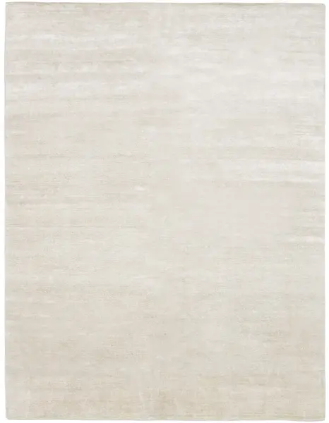distressed banana silk (turkish knot) - white | WOVEN