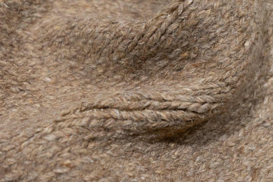 CHUNKY SOUMAK - LIGHT BROWN | WOVEN
