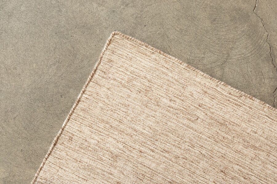 FINE FLATWEAVE - CAMEL (UNDYED) | WOVEN
