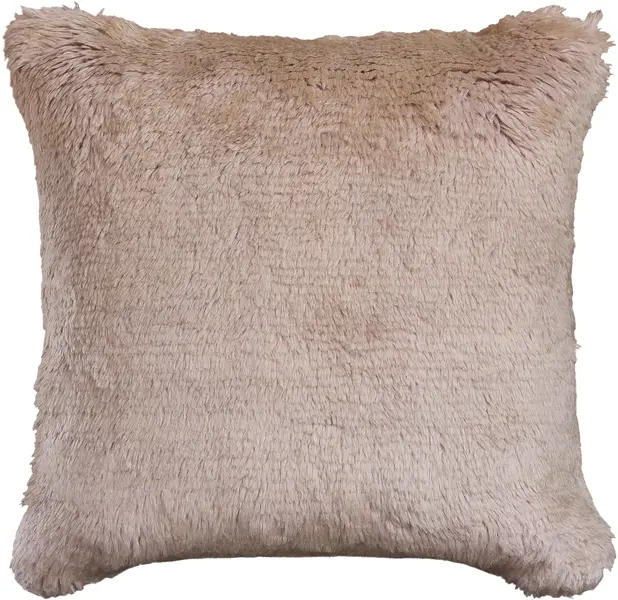 TEXTURED MOHAIR CUSHION - QUARTZ | WOVEN