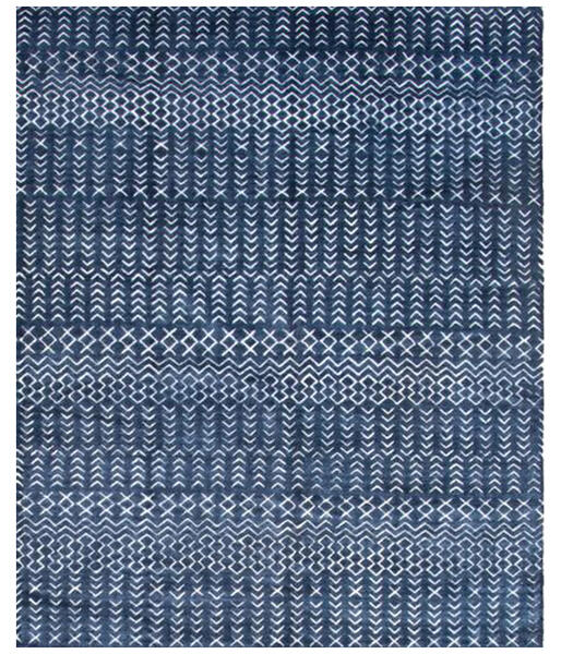 HIGH LOW MOROCCAN - BLUE | WOVEN