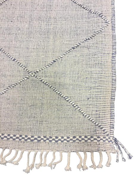 Moroccan Kilim - light blue / 22901 | WOVEN