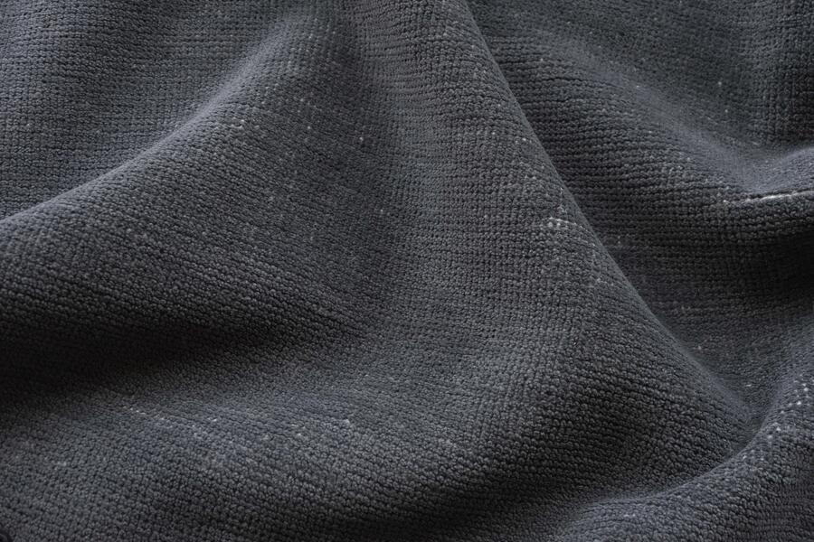 DISTRESSED WOOL - DENIM | WOVEN