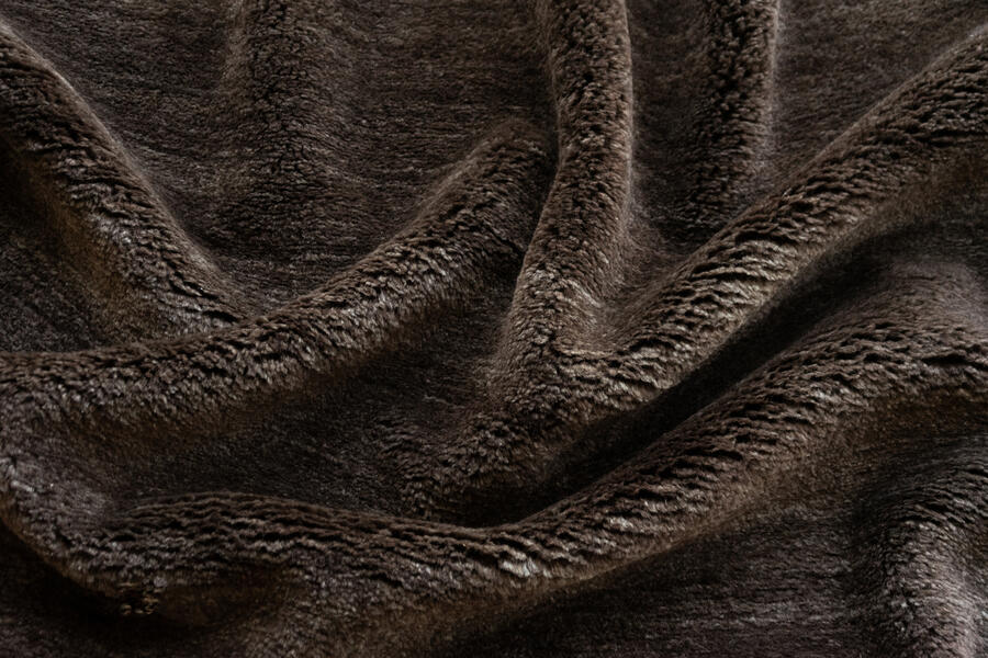 MELANGE WOOL - DARK BROWN | WOVEN