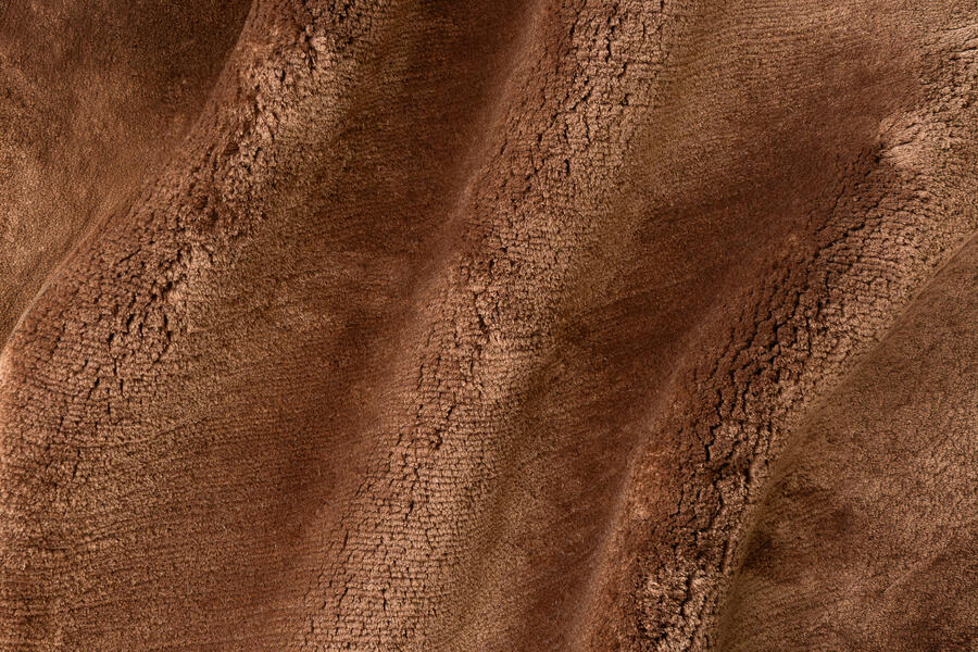 SHEARED SILK - RUST | WOVEN