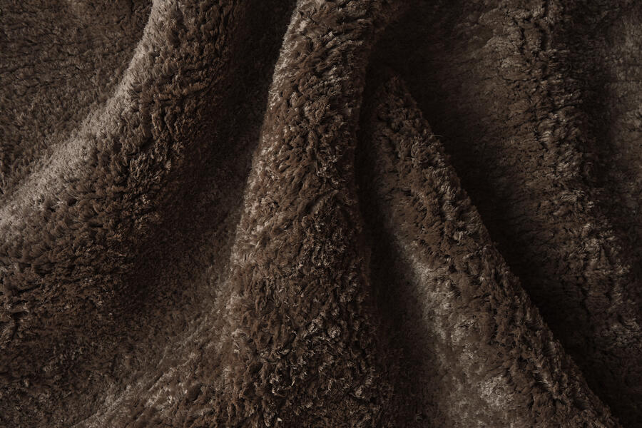 SILK SHAG - ESPRESSO | WOVEN