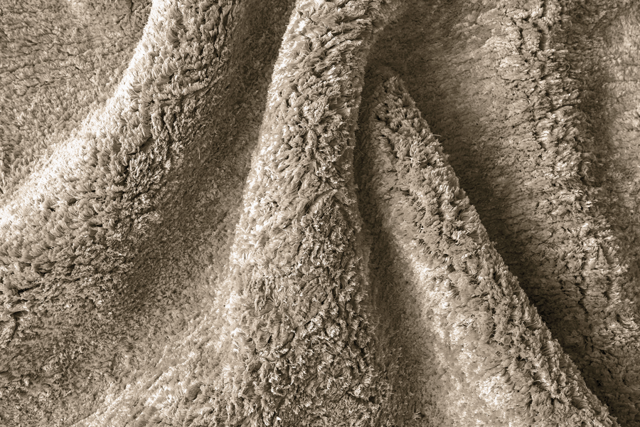 SILK SHAG - STONE GRAY | WOVEN