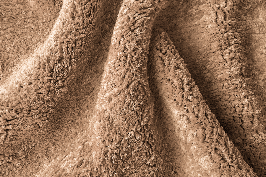 SILK SHAG - WARM TAUPE | WOVEN