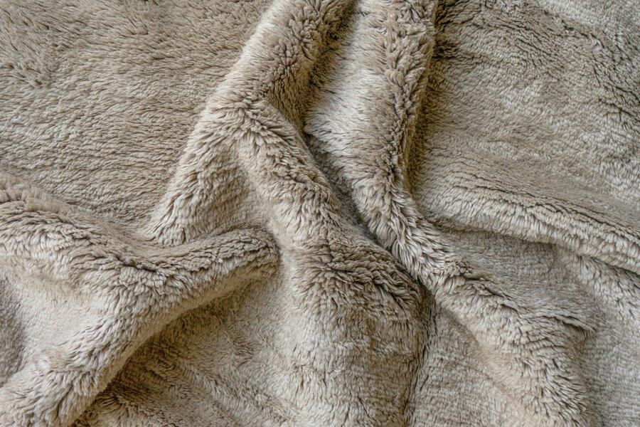 TEXTURED MOHAIR - CLAY | WOVEN