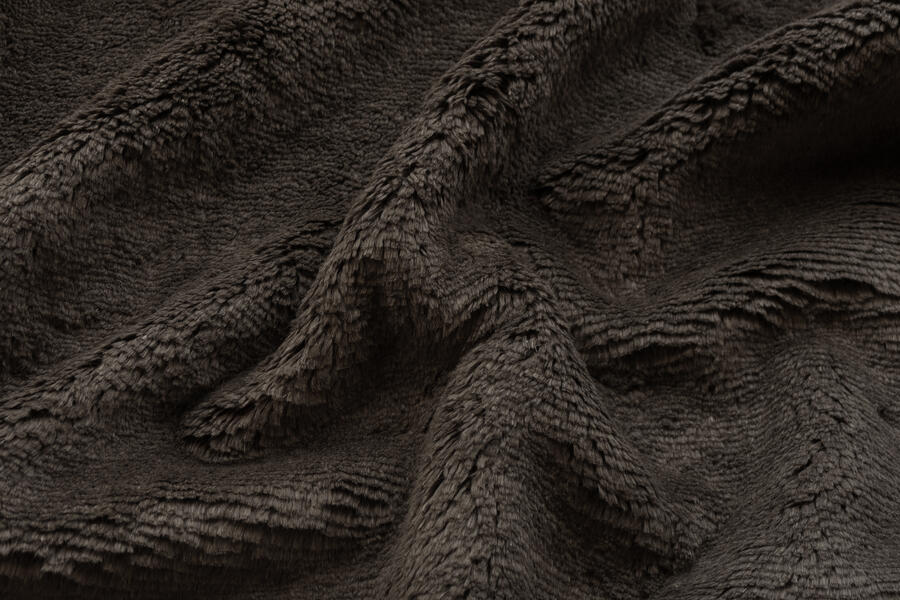 TEXTURED MOHAIR - BROWN (UNDYED) | WOVEN