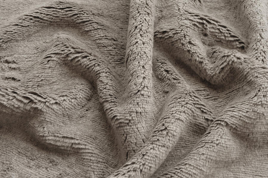 TEXTURED MOHAIR - GREY (UNDYED) | WOVEN