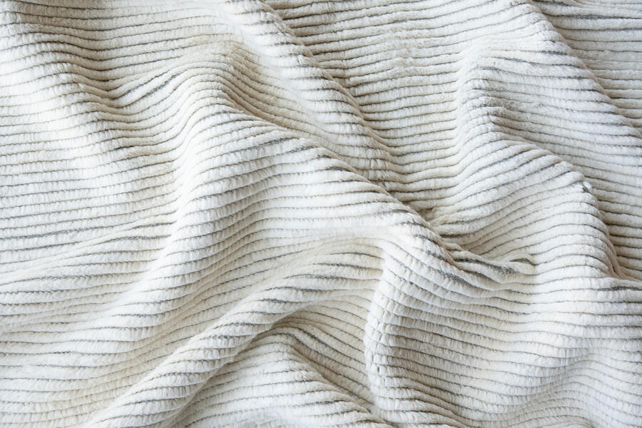 WOOL TULU - IVORY/SILVER | WOVEN