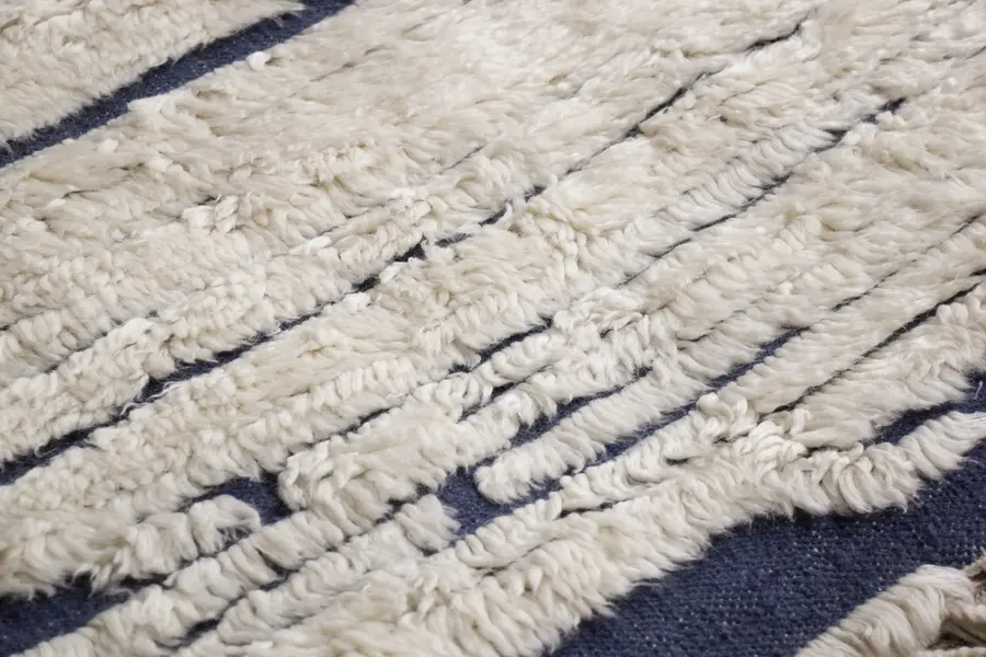 ZADEH SHAG - LAPIS | WOVEN