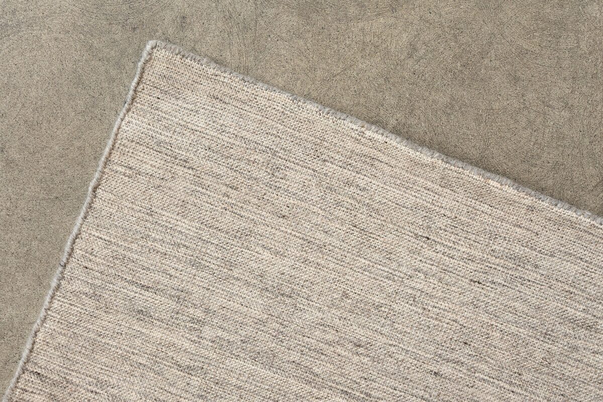 FINE FLATWEAVE - GREY (UNDYED) | WOVEN