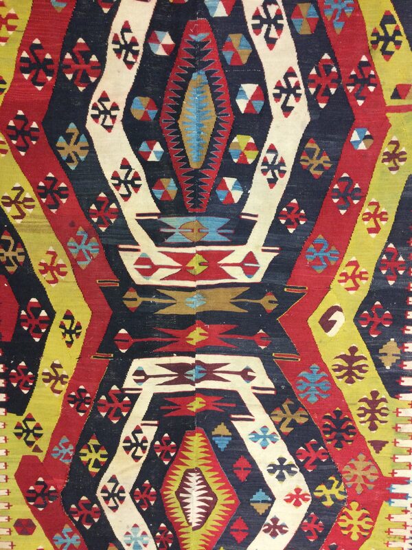 Kilim Antique Turkish / 11412 | WOVEN