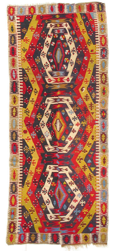 kilim antique turkish / 11412 | WOVEN