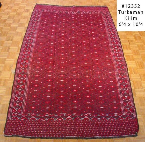 kilim turkaman / 12352 | WOVEN