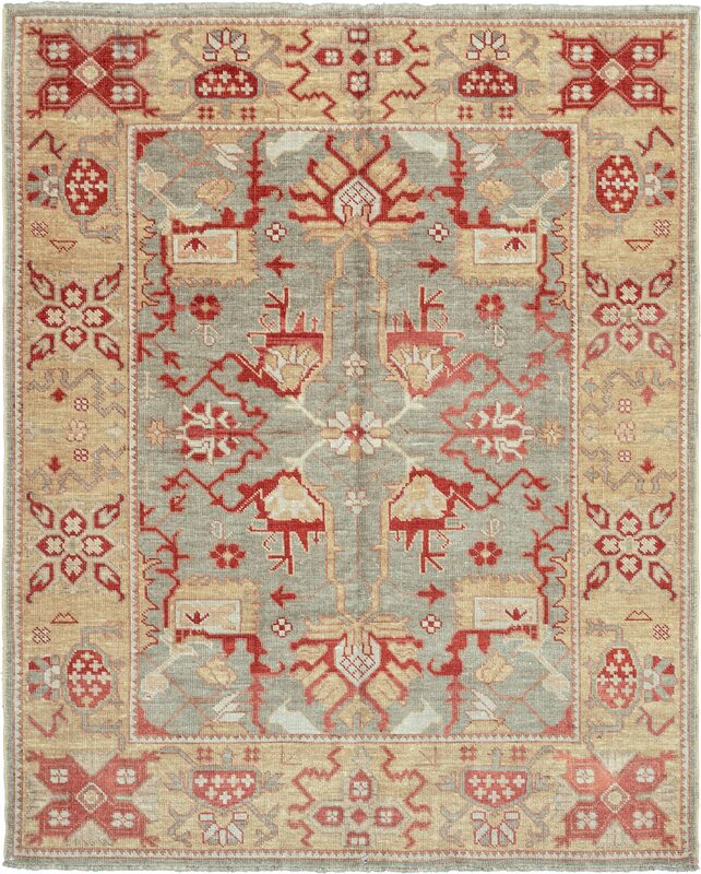 New Oushak / 13869 | WOVEN