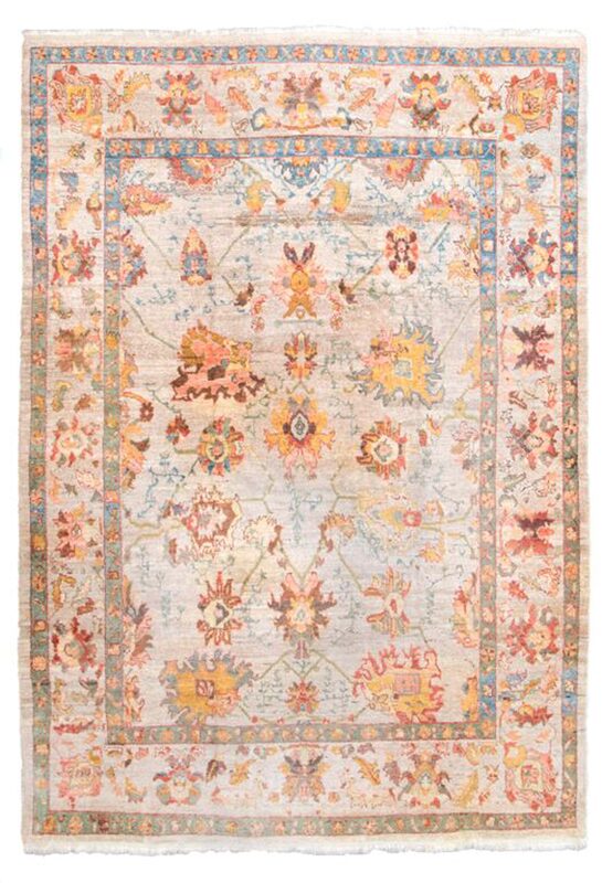 New Oushak - Fine / 13906 | WOVEN