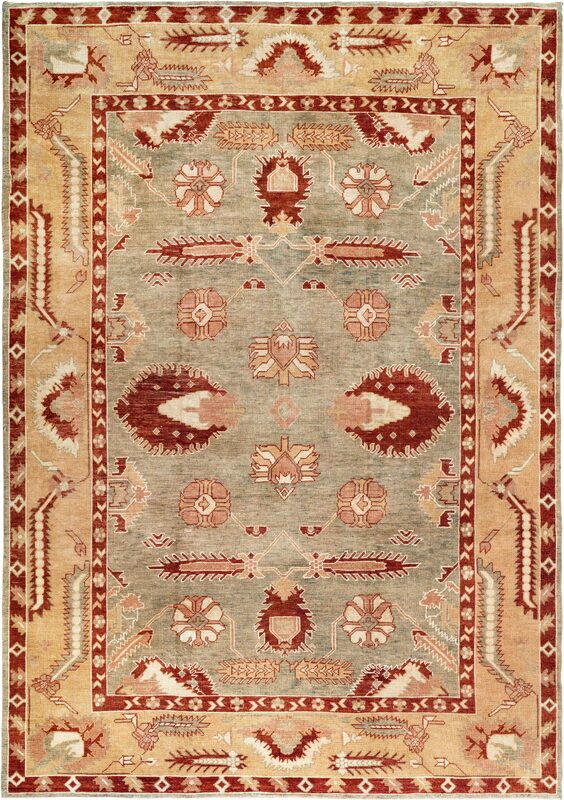 New Oushak / 14158 | WOVEN