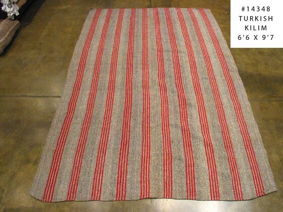 Turkish Kilim / 14348 | WOVEN