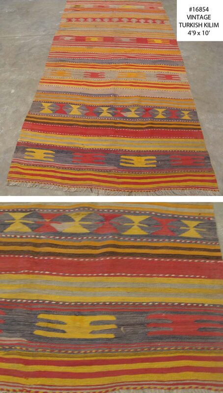 Antique Kilim / 16854 | WOVEN