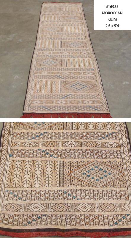 moroccan kilim / 16985 | WOVEN