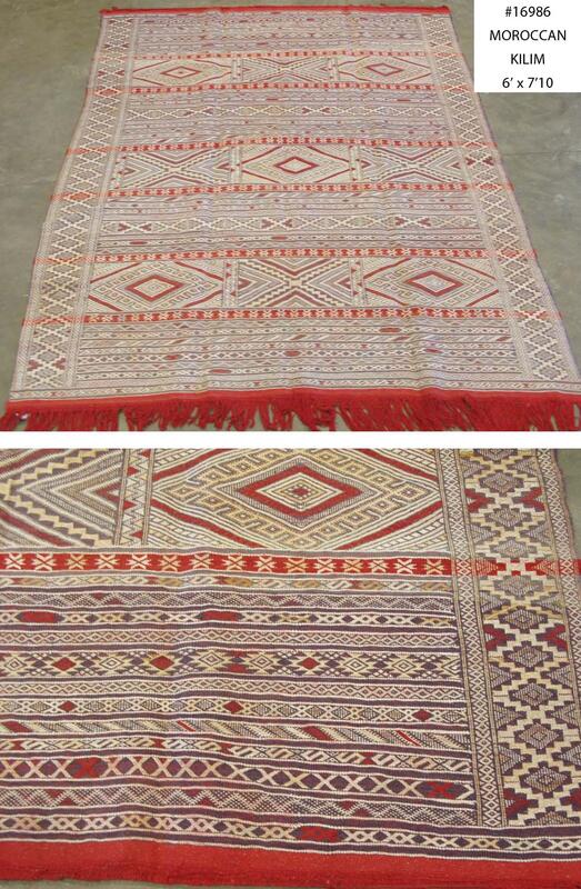 moroccan kilim / 16986 | WOVEN