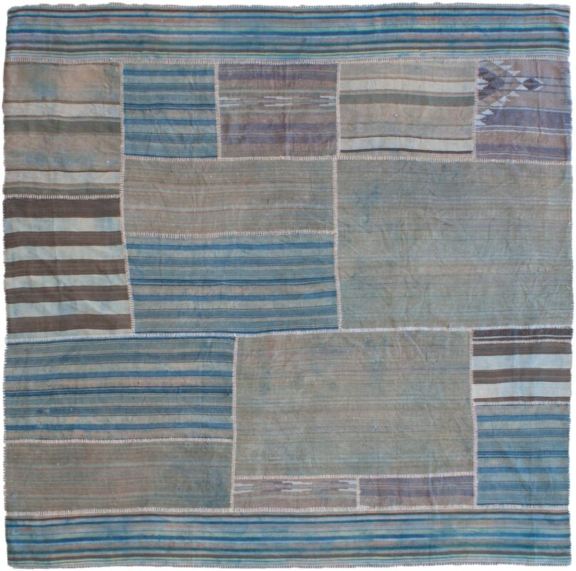 Vintage Modern Kilim / 17993 | WOVEN