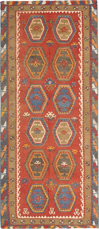 Antique Kilim / 18074 | WOVEN