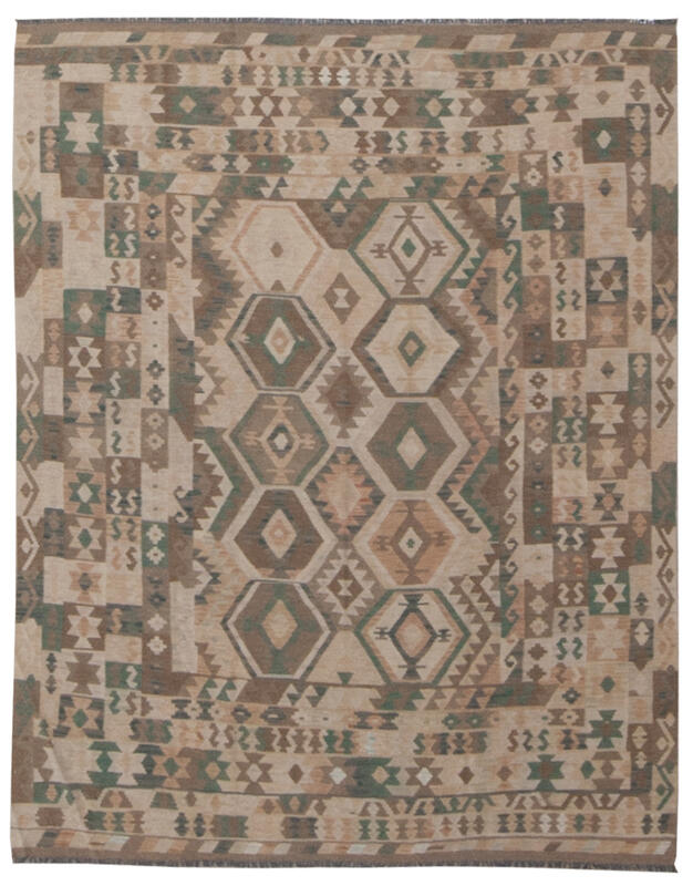 modern afghan kilim / 18221 | WOVEN