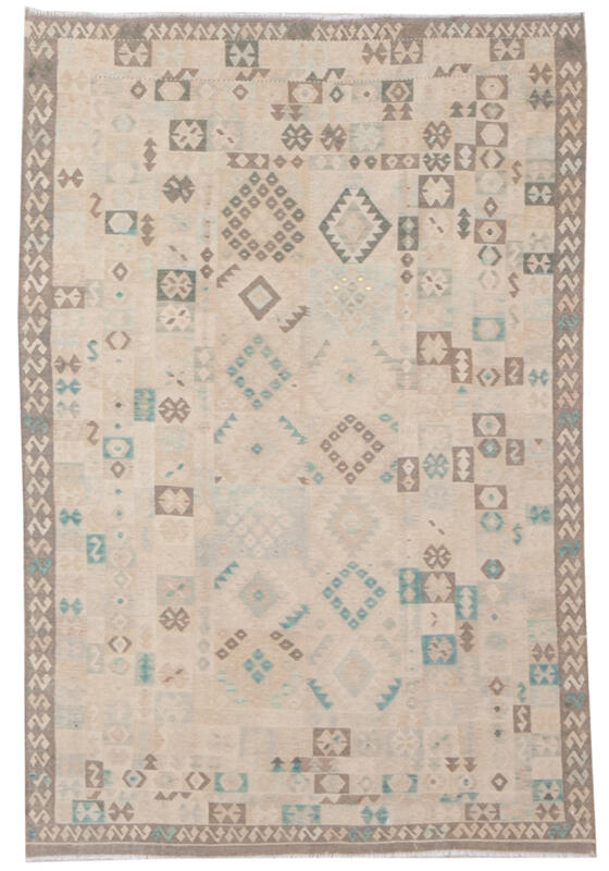 modern afghan kilim / 18230 | WOVEN