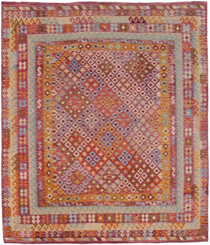 modern afghan kilim / 18236 | WOVEN