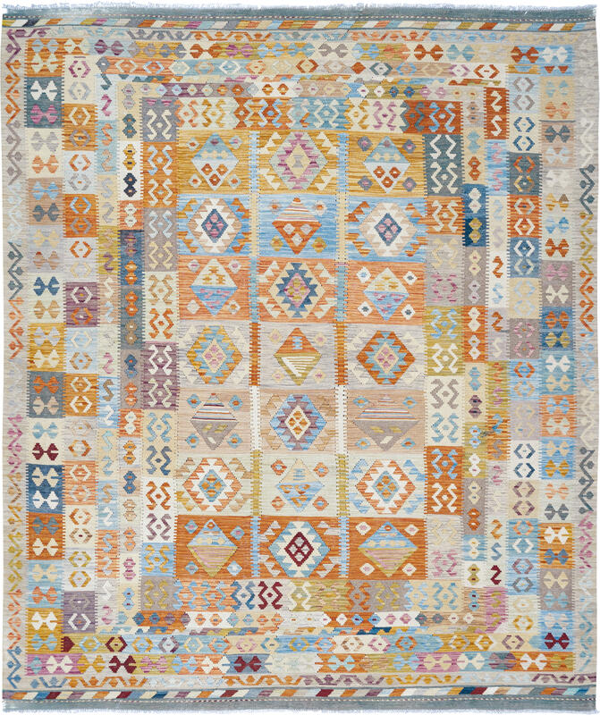 modern afghan kilim / 18239 | WOVEN