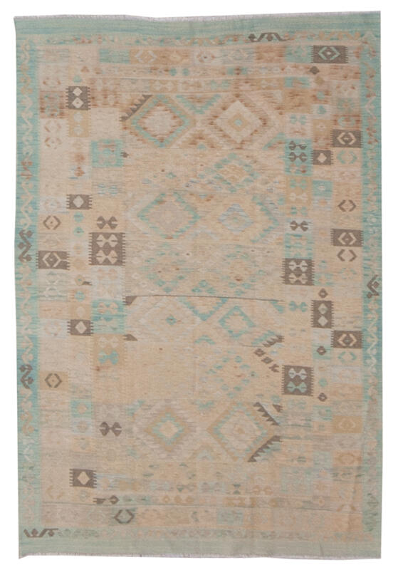 modern afghan kilim / 18240 | WOVEN