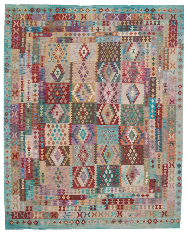 modern afghan kilim / 18247 | WOVEN