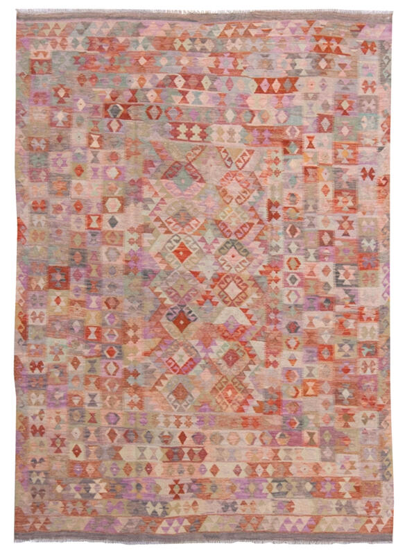 modern afghan kilim / 18251 | WOVEN