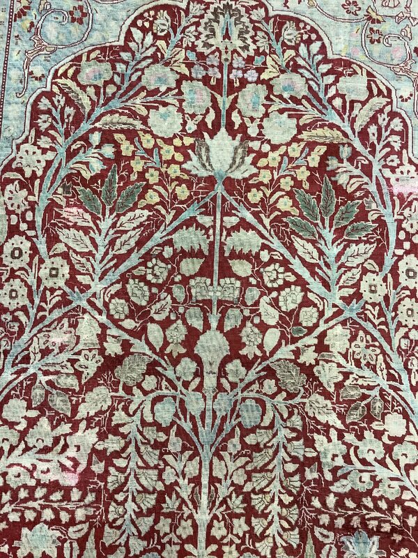 Silk Tabriz / 18293 | WOVEN