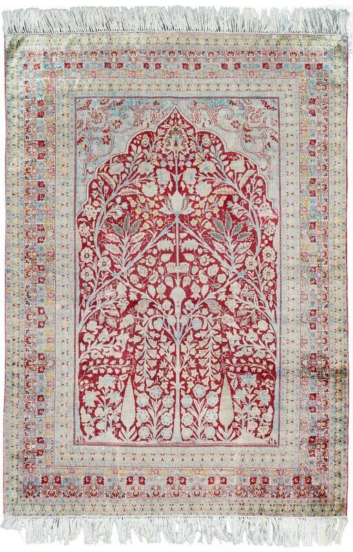 Silk Tabriz / 18293 | WOVEN