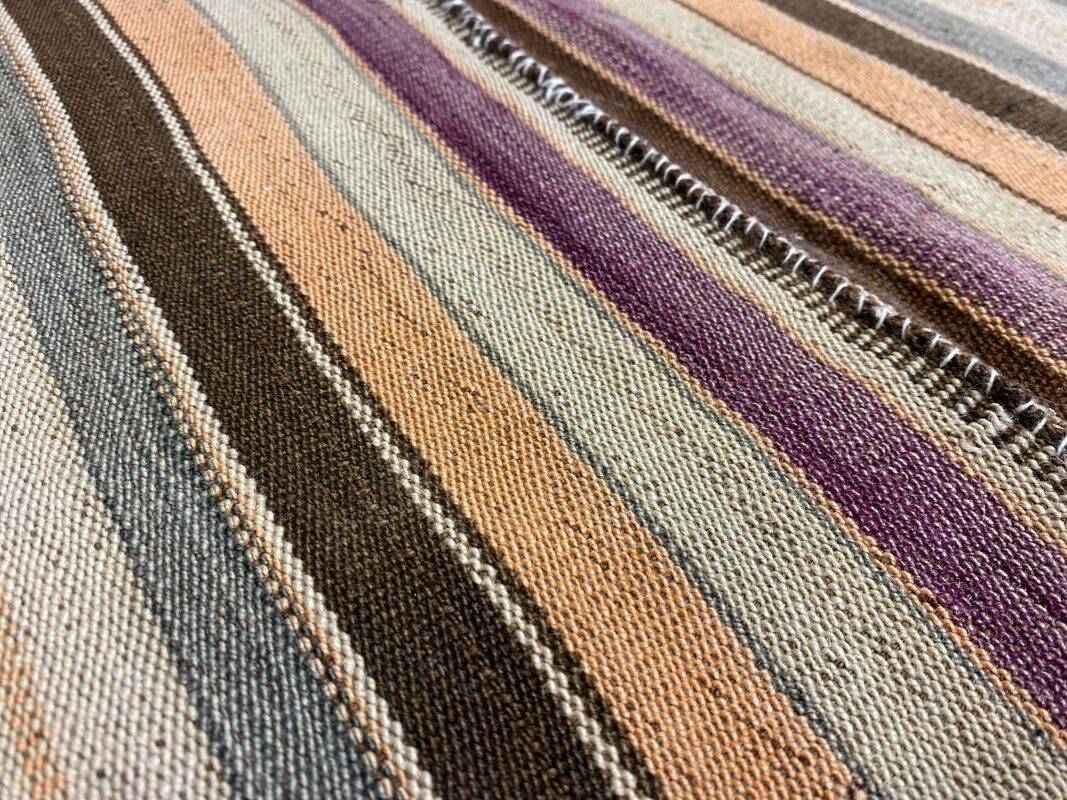 Vintage Modern Kilim / 18662 | WOVEN