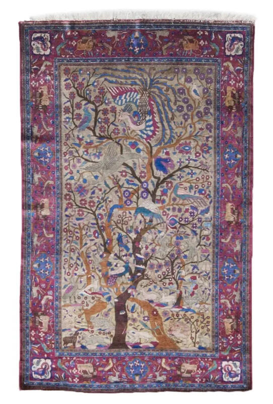 silk kashan / 18788 | WOVEN