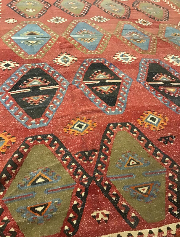 colorful kilim / 18889 | WOVEN