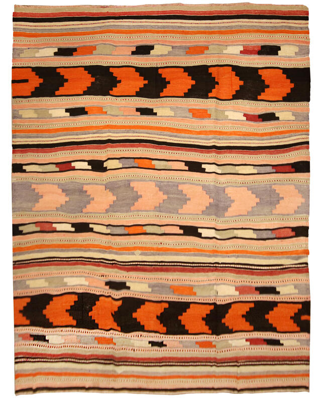 vintage colorful kilim / 19043 | WOVEN