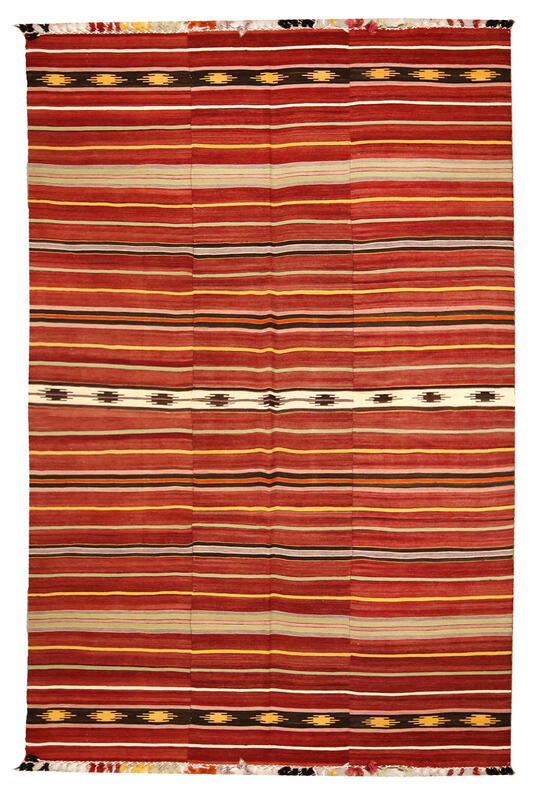 vintage colorful kilim / 19045 | WOVEN