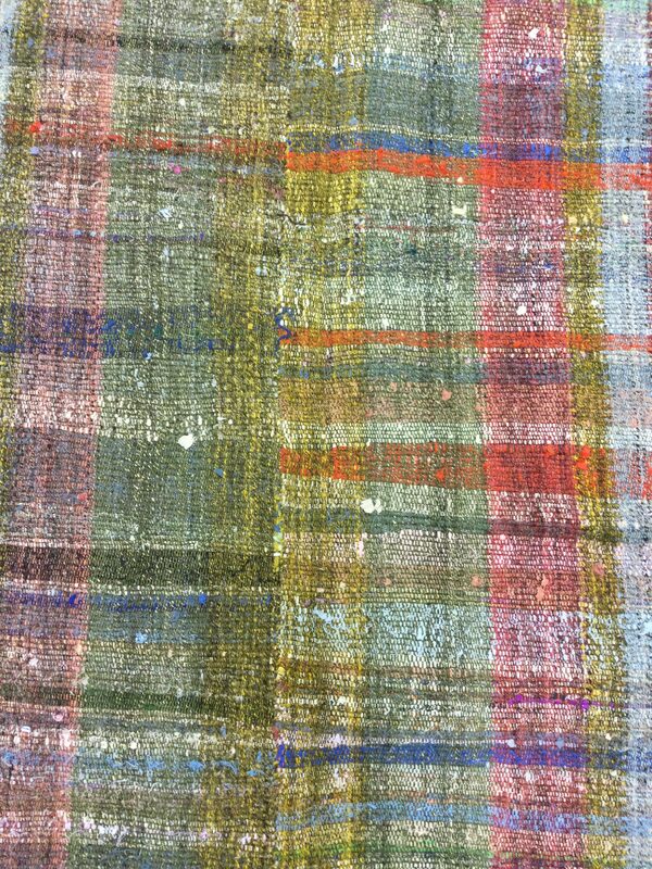 Vintage Colorful Kilim / 19335 | WOVEN