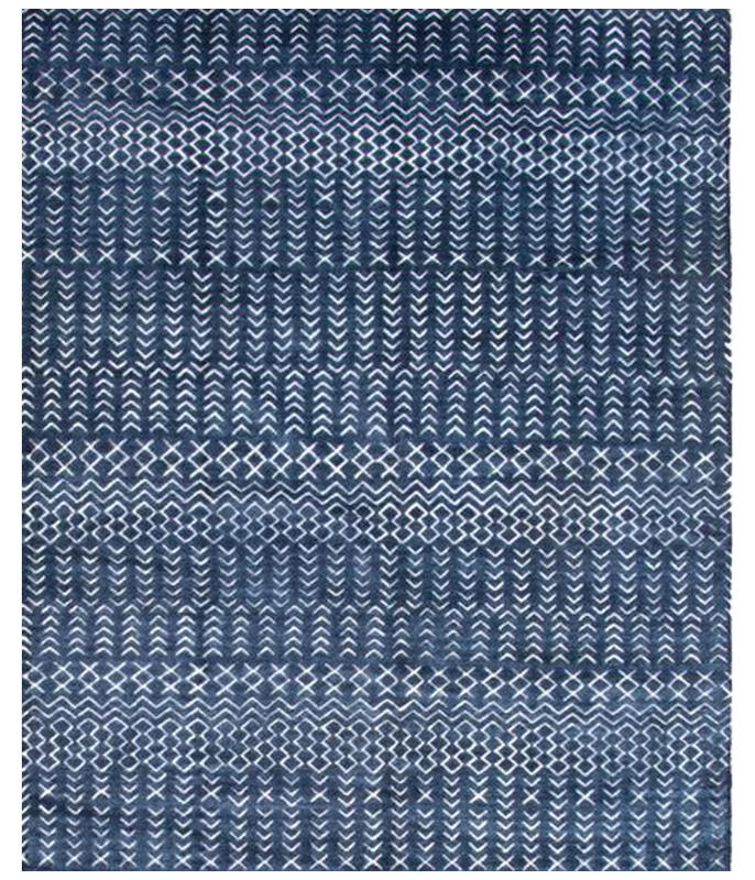 high low moroccan - blue / 19355 | WOVEN