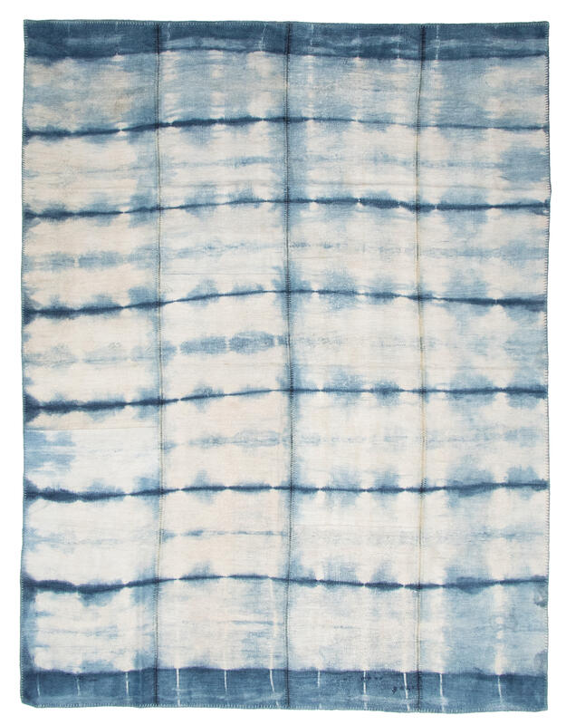 vintage modern tie-dye kilim / 20027 | WOVEN