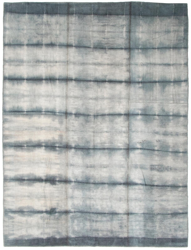 vintage modern tie-dye kilim / 20028 | WOVEN